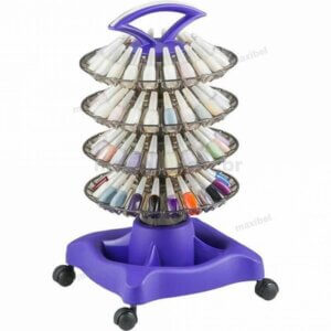 Carrinho Manicure 6 - 80 Esmaltes - Violeta-0