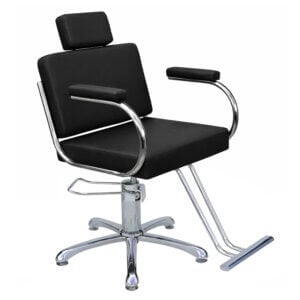 Cadeira Hidráulica Jump Luxo para Cabeleireiro