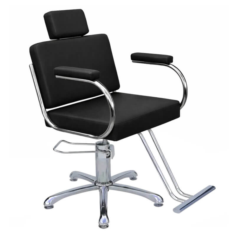 Cadeira Hidráulica Jump Luxo para Cabeleireiro