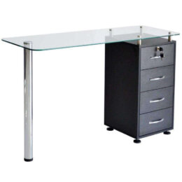 Mesa de Manicure de Vidro