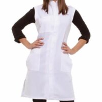 Jaleco Feminino Longo Sem Manga - Mod. Greice 793