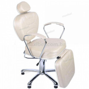 Poltrona de Maquiagem Diamond com Relax e Encosto Reclinável