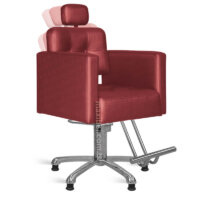 Cadeira para Salão Reclinável Milão - Base Estrela