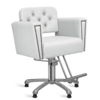 Cadeira de Corte de Cabelo Savona com Encosto Fixo - Base Estrela