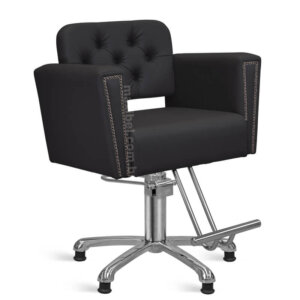 Cadeira de Corte de Cabelo Savona com Encosto Fixo - Base Estrela