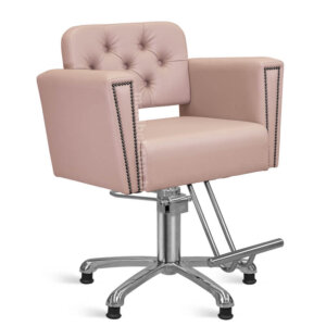 Cadeira de Corte de Cabelo Savona com Encosto Fixo - Base Estrela