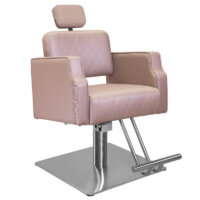 Cadeira para Salão Reclinável Ravenna - Base Quadrada