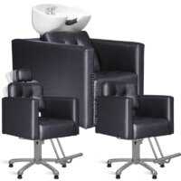 Kit de Salão de Beleza Triplo - Milão - Base Estrela