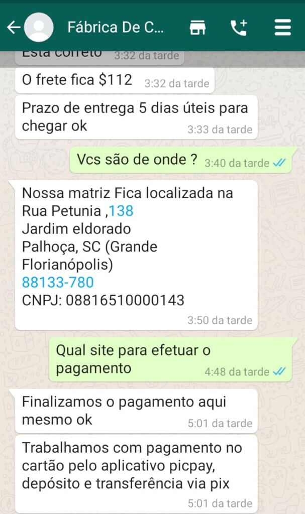 Evitando golpes ao comprar móveis de salão