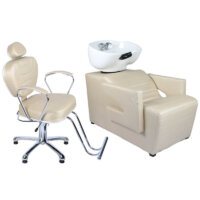 Kit Salão com Cadeira Diamond Reclinável e Lavatório Europa