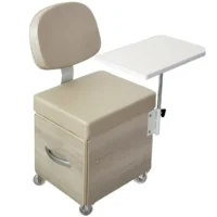 Cadeira Cirandinha para Manicure Bali com Tampo