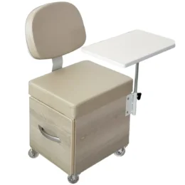 Cadeira Cirandinha para Manicure Bali com Tampo