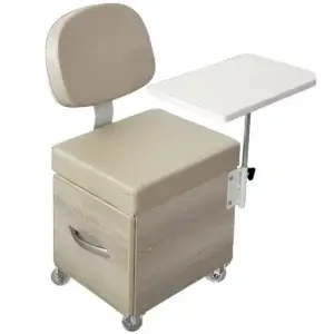Cadeira Cirandinha para Manicure Bali com Tampo