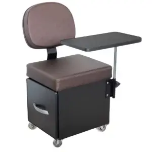 Cadeira Cirandinha para Manicure Bali com Tampo