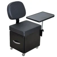 Cadeira Cirandinha para Manicure Bali com Tampo