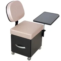 Cadeira Cirandinha para Manicure Bali com Tampo