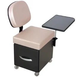 Cadeira Cirandinha para Manicure Bali com Tampo