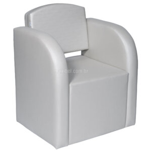 Poltrona Decorativa para Manicure Coral