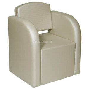 Poltrona Decorativa para Manicure Coral