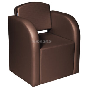 Poltrona Decorativa para Manicure Coral