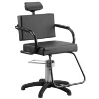 Cadeira de Corte de Cabelo com Encosto Baixo Titan