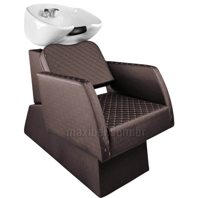 Lavatório de Cabelo Nexus com Cuba de Louça Bordado