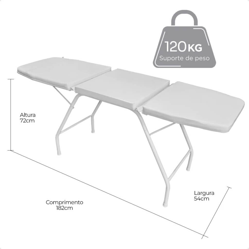 Maca 3 Posições para Estética e Massagem