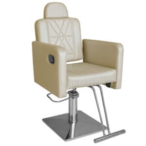 Cadeira de Salão de Beleza Lótus - Base Quadrada