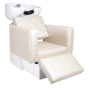 Lavatório de Cabeleireiro Evidence com Descanso de Pernas