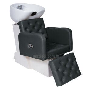 Lavatório Tokyo com Descanso de Pernas e Cuba em Louça