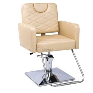 Cadeira de Cabeleireiro Cristal Reclinável - Envio Imediato